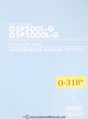 Okuma-Okuma LB Series OSP500L-G OSP5000L-G Lathes Maintenance and Parts Manual 1987-LB Series-OSP5000L-G-OSP500L-G-01